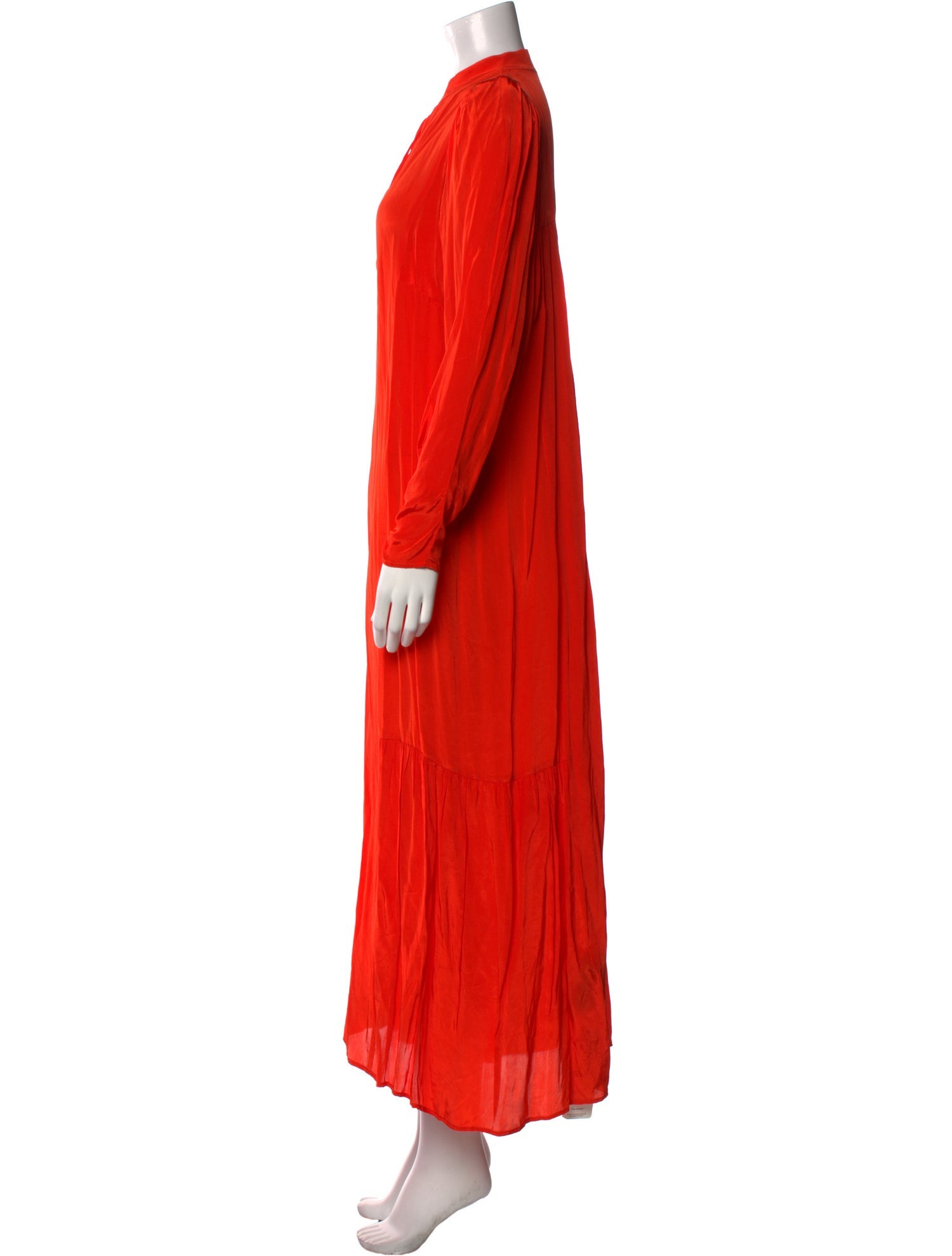 Maria Cher V-Neck Long Dress