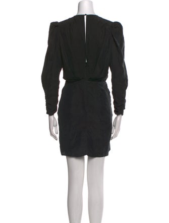 Maria Cher Silk Mini Dress