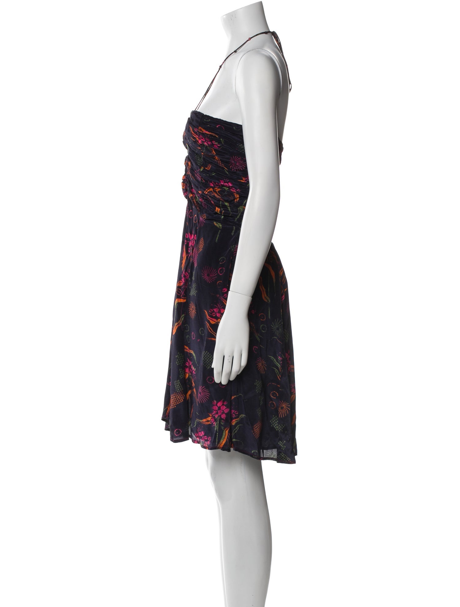 Maria Cher Printed Mini Dress