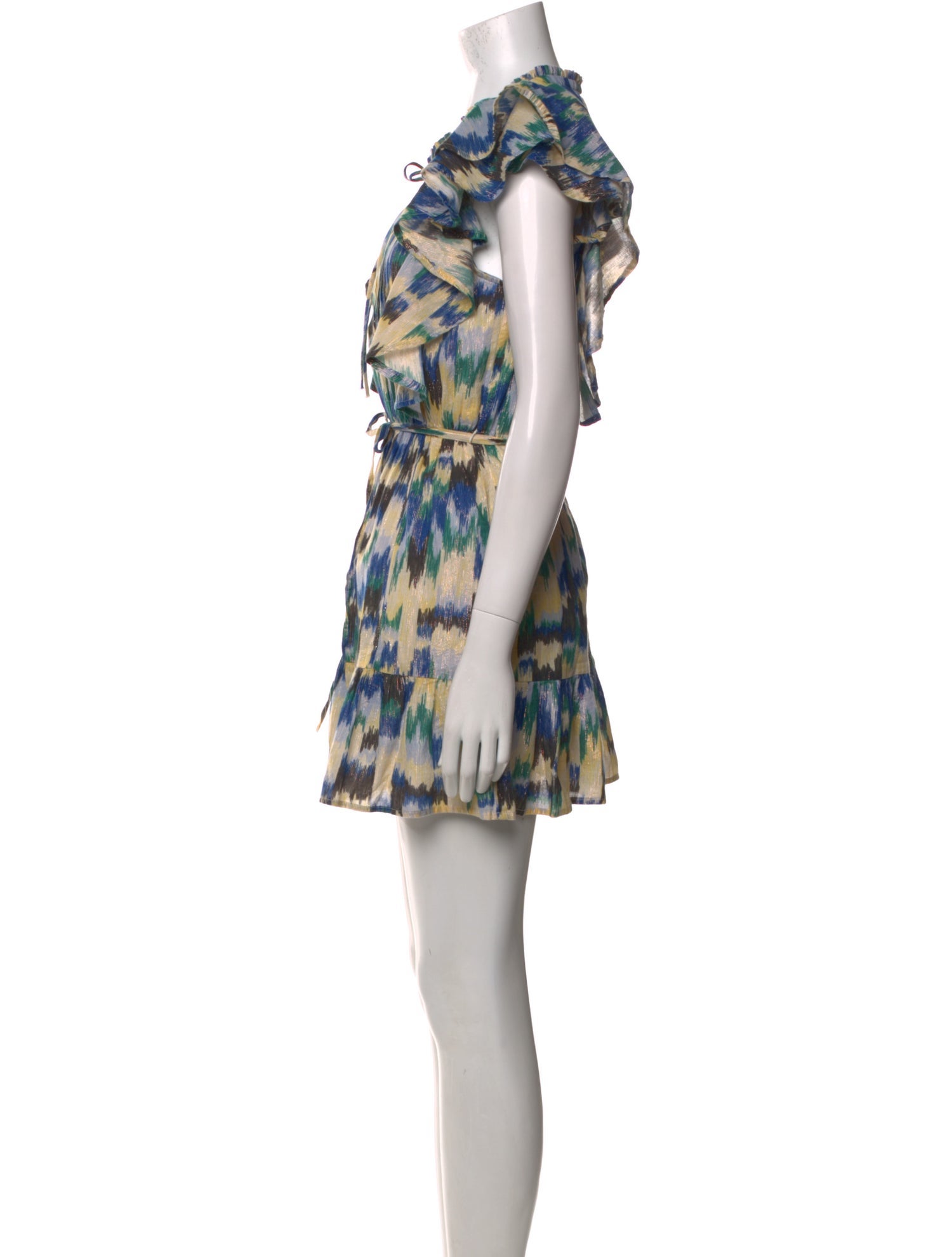 Maria Cher Printed Mini Dress