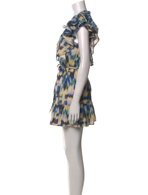 Maria Cher Printed Mini Dress