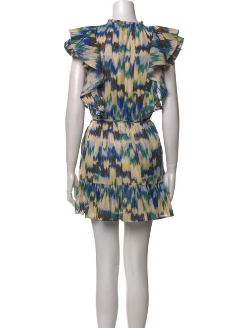 Maria Cher Printed Mini Dress