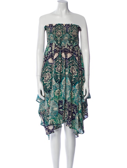 Maria Cher Silk Midi Length Dress