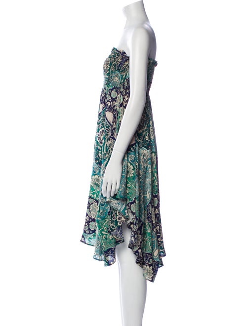 Maria Cher Silk Midi Length Dress