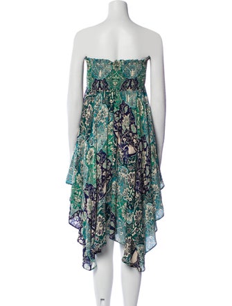 Maria Cher Silk Midi Length Dress