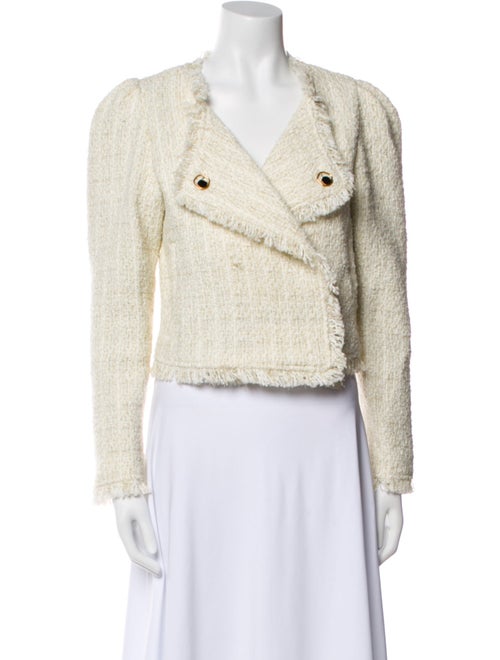 Maria Cher Tweed Pattern Blazer