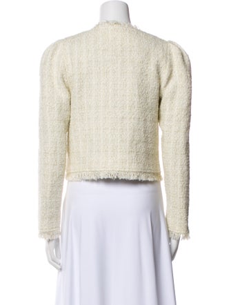 Maria Cher Tweed Pattern Blazer