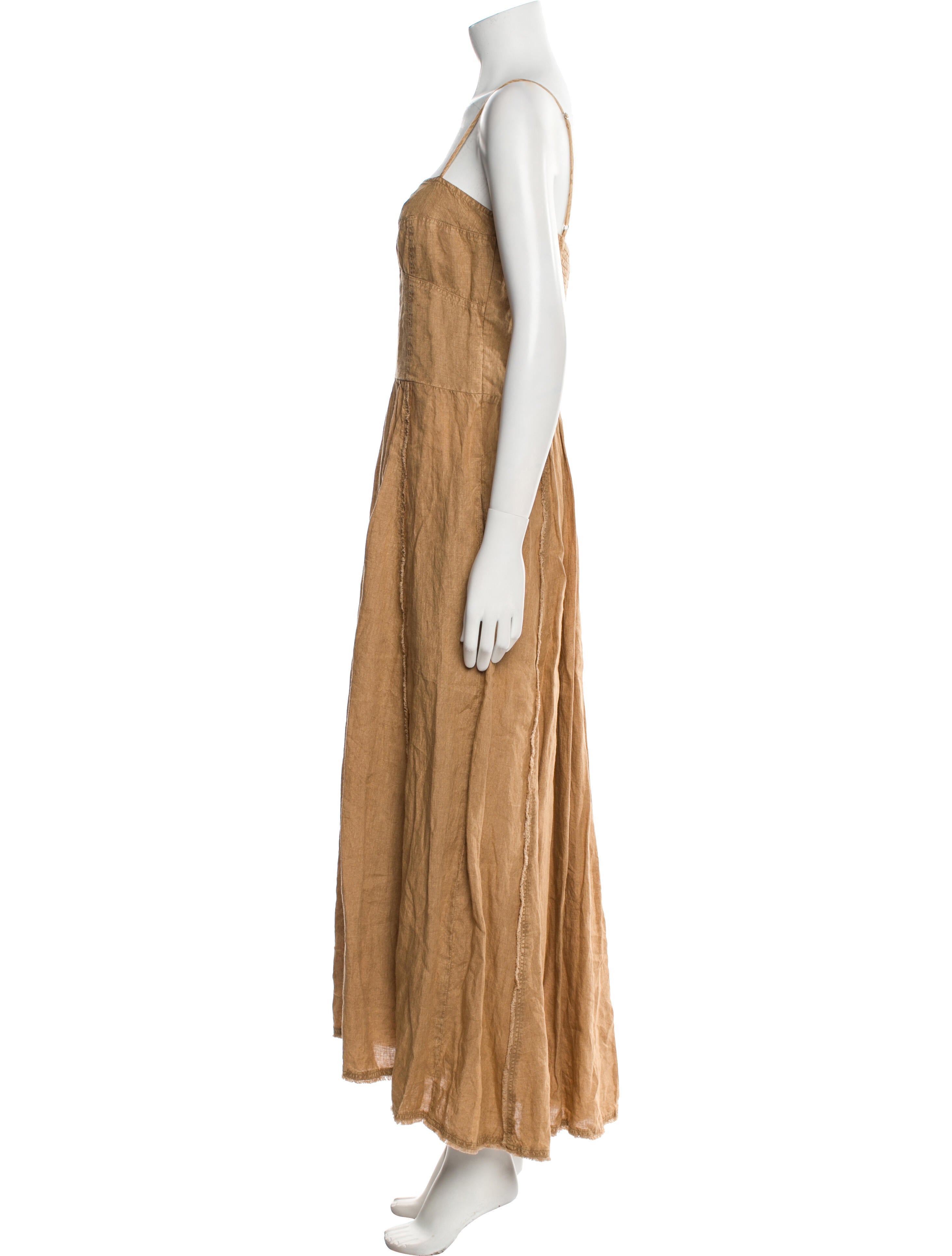 Maria Cher Linen Long Dress w/ Tags