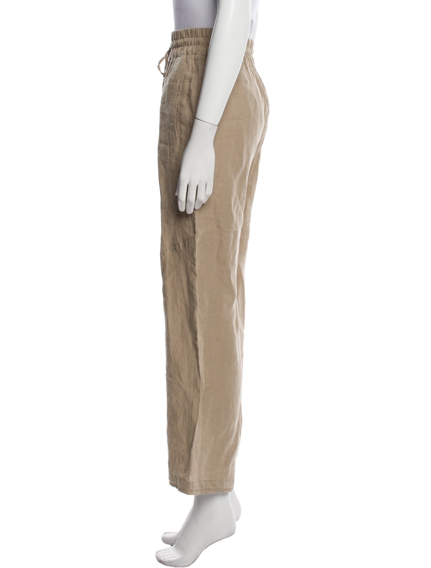 Maria Cher Linen Wide Leg Pants
