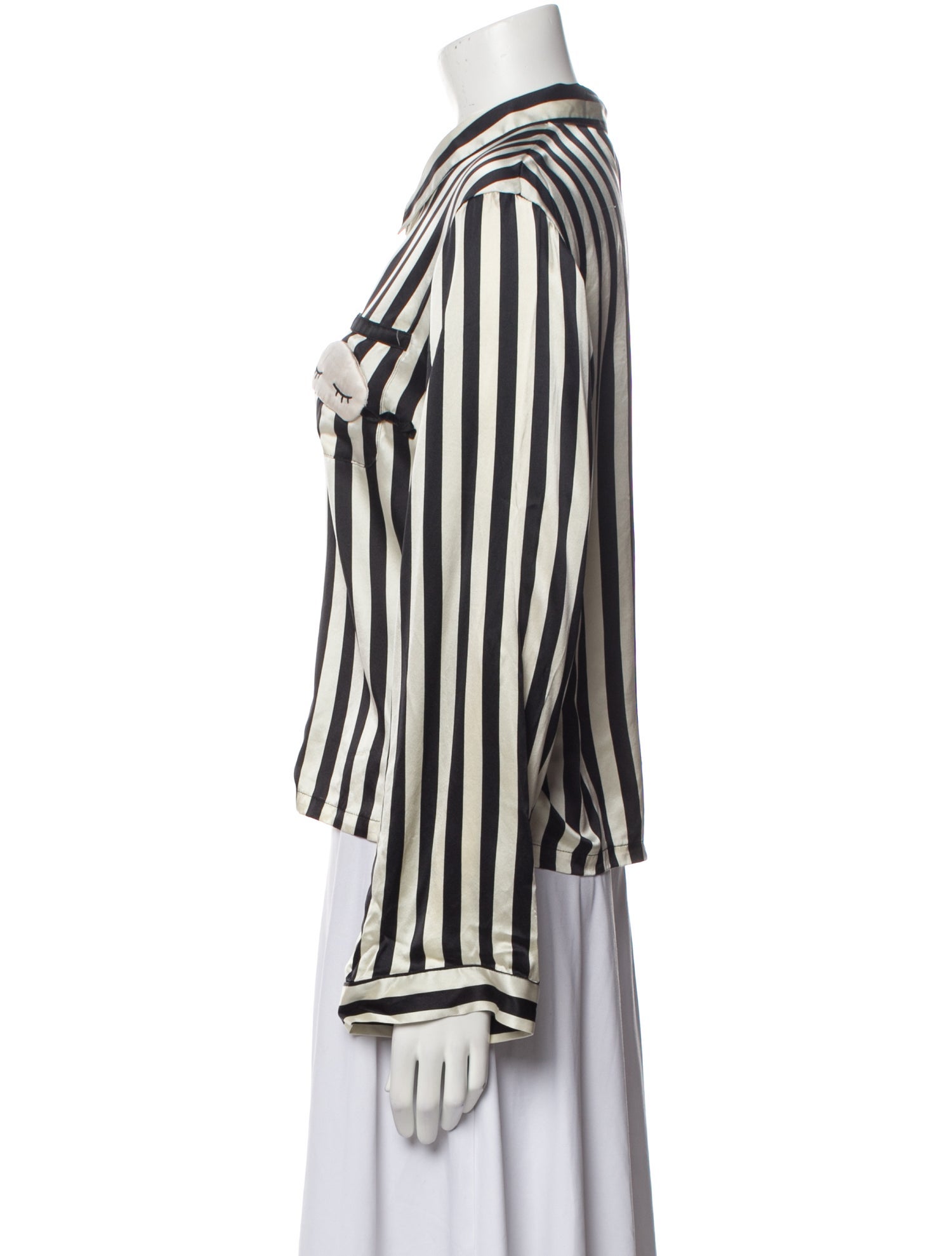 Morgan Lane Silk Striped Pajamas