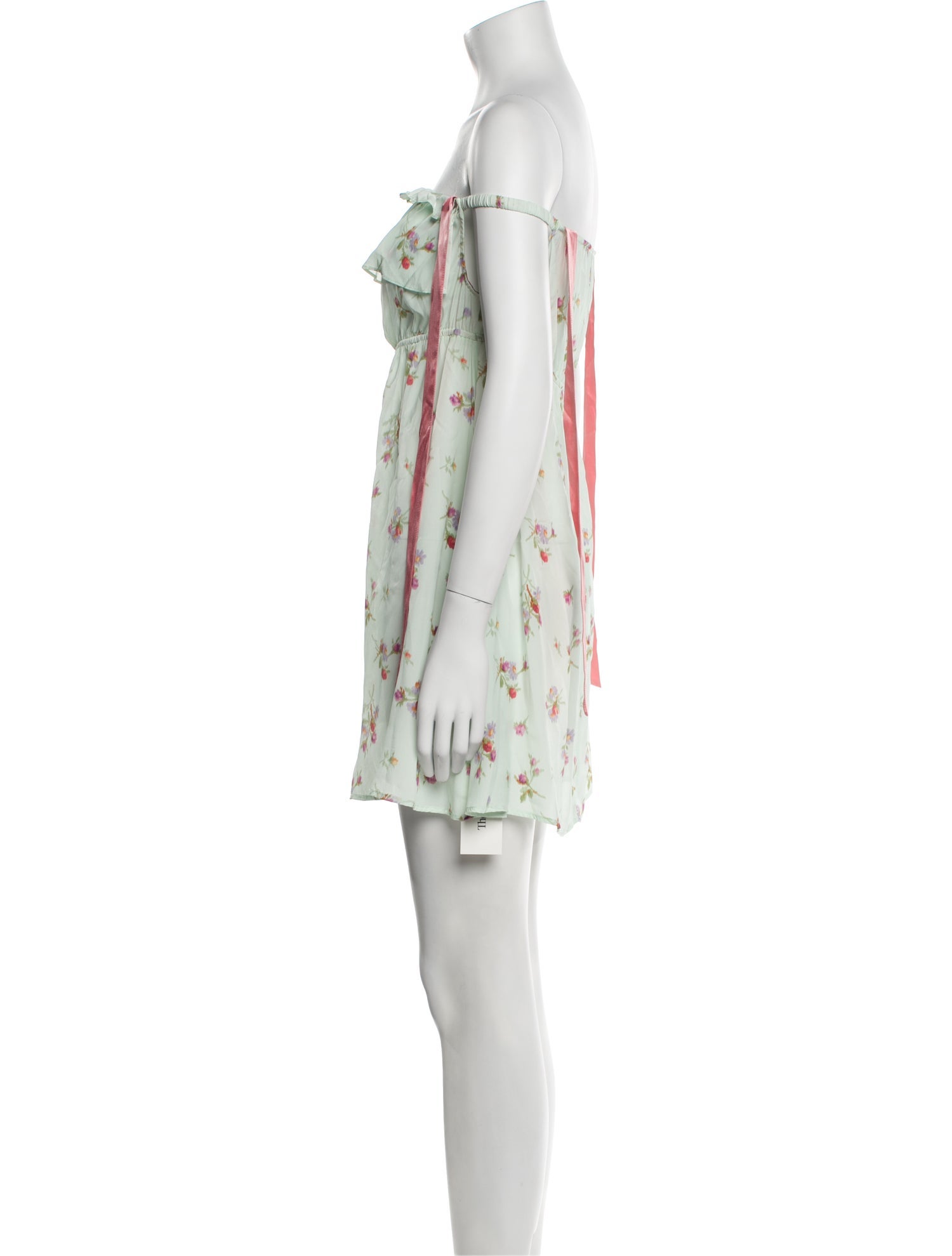 Morgan Lane Floral Print Mini Dress