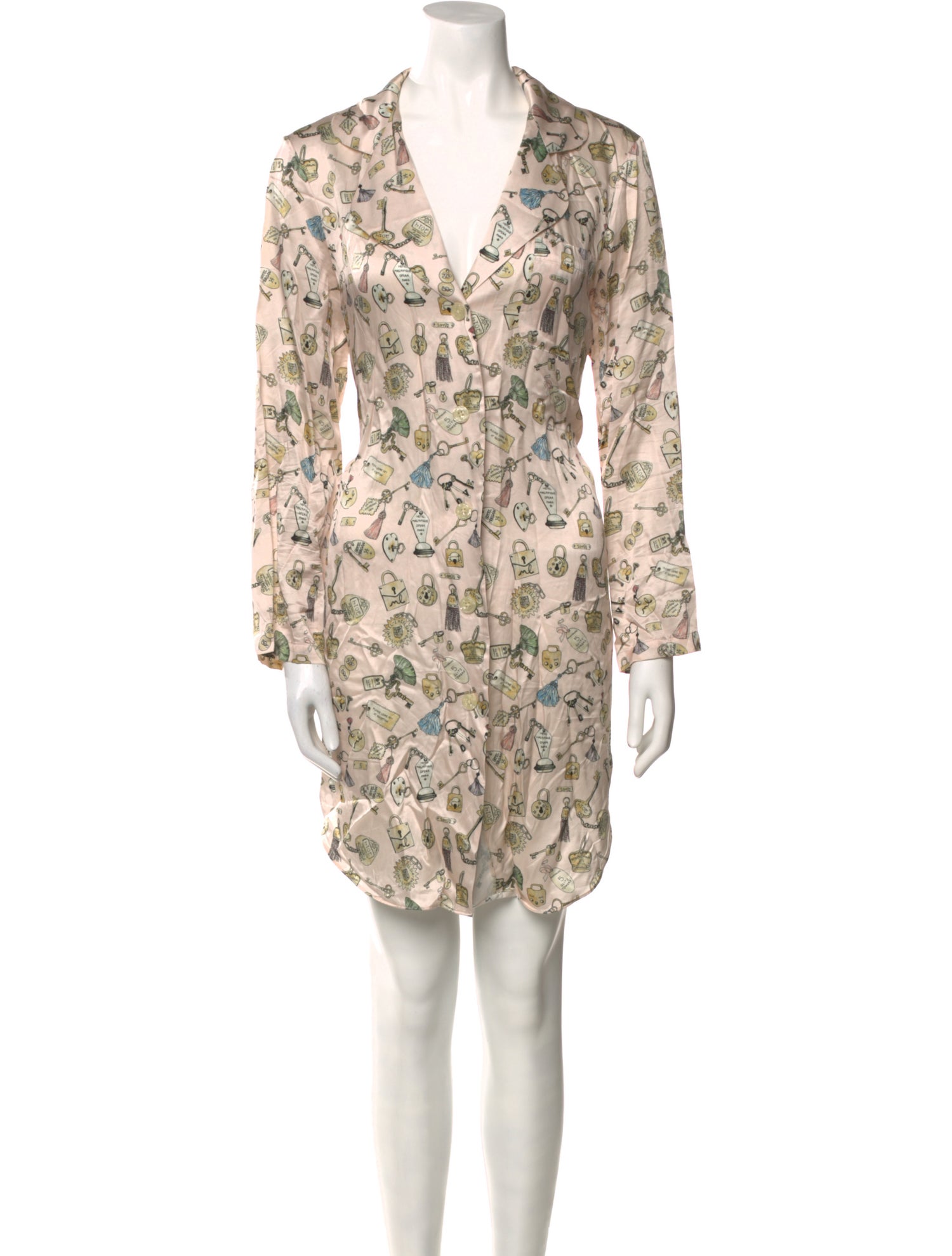 Morgan Lane Printed Mini Dress