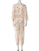 Morgan Lane Silk Floral Print Pant Set