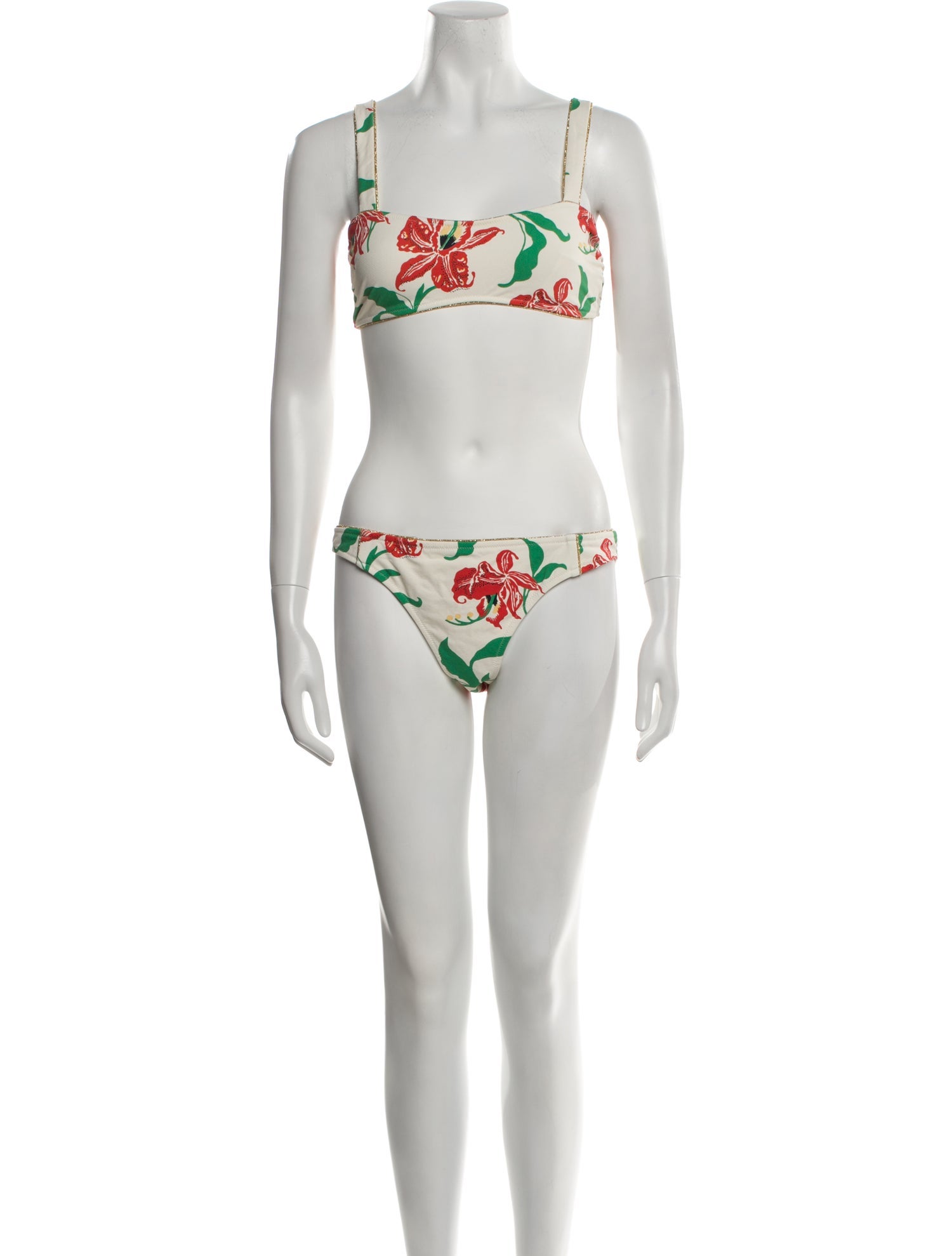 Morgan Lane Floral Print Bikini w/ Tags
