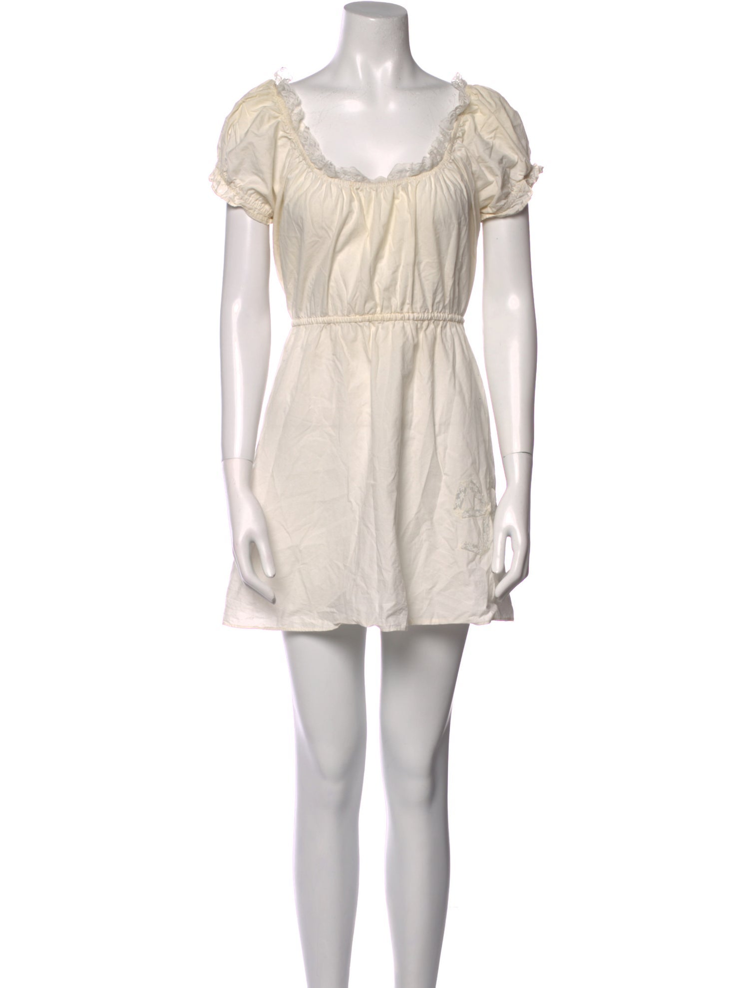 Morgan Lane Scoop Neck Mini Dress