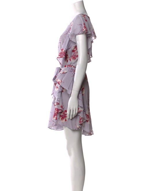 Morgan Lane Floral Print Mini Dress