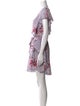 Morgan Lane Floral Print Mini Dress