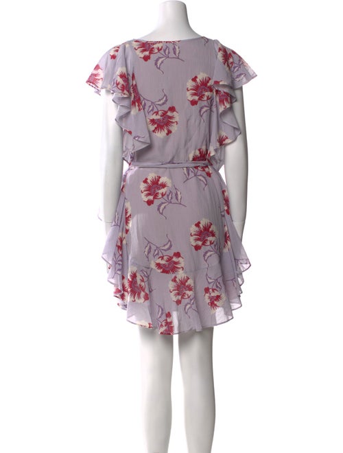 Morgan Lane Floral Print Mini Dress