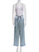 Morgan Lane Silk Striped Pant Set