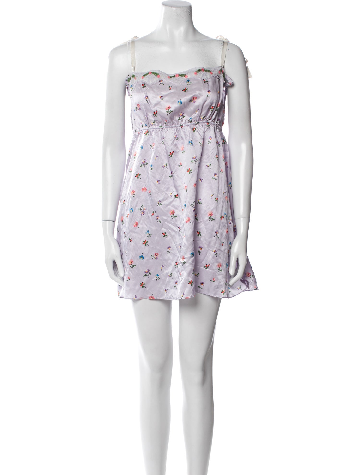 Morgan Lane Floral Print Mini Dress