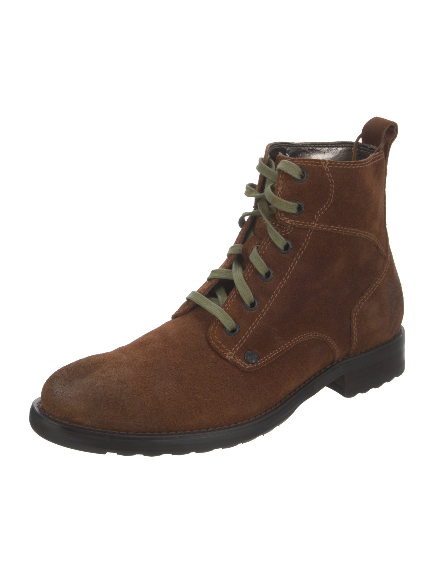 Mark Nason Suede Lace-Up Boots