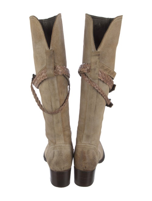 Mark Nason Suede Lace-Up Boots