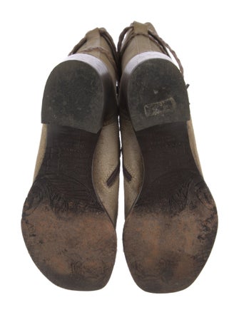 Mark Nason Suede Lace-Up Boots