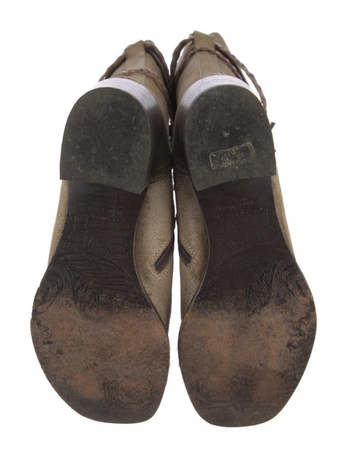 Mark Nason Suede Lace-Up Boots