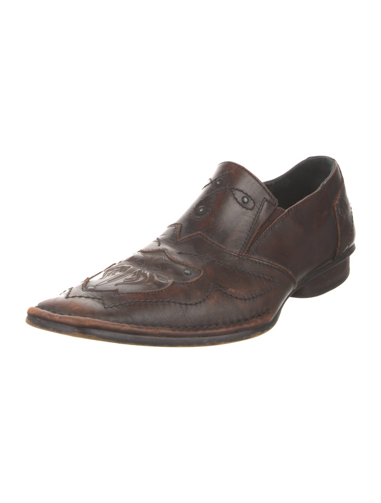 Mark Nason Leather Dress Loafers