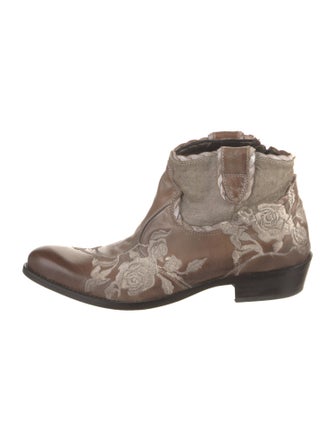 Siren by Mark Nason Leather Patterned Western Boots