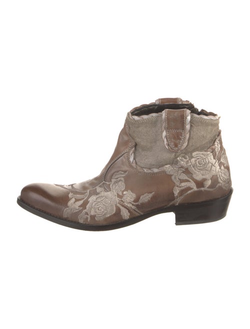 Siren by Mark Nason Leather Patterned Western Boots