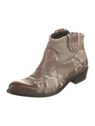 Siren by Mark Nason Leather Patterned Western Boots