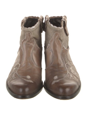 Siren by Mark Nason Leather Patterned Western Boots