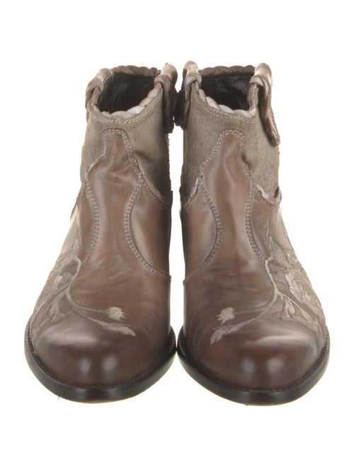 Siren by Mark Nason Leather Patterned Western Boots