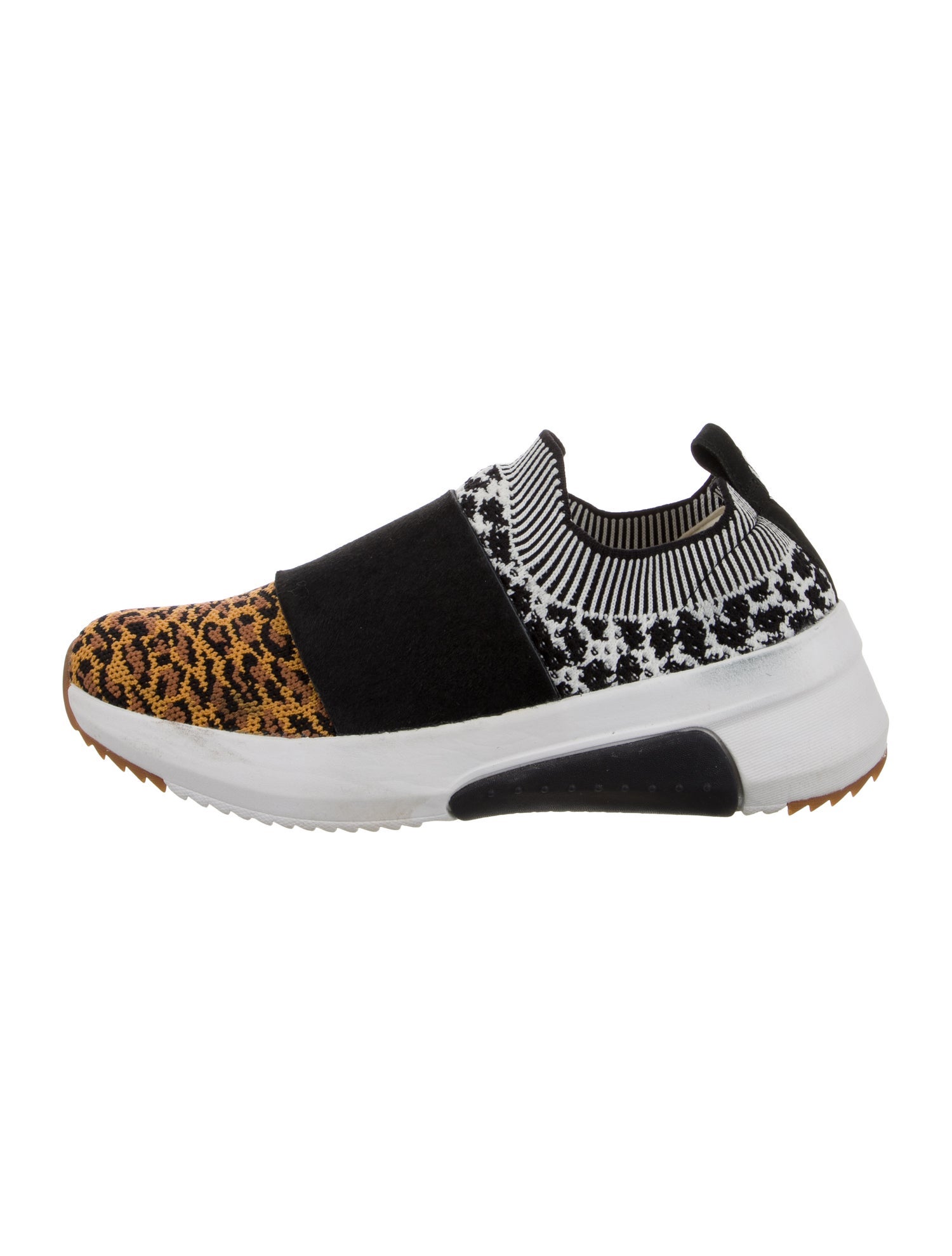 Mark Nason Animal Print Sneakers