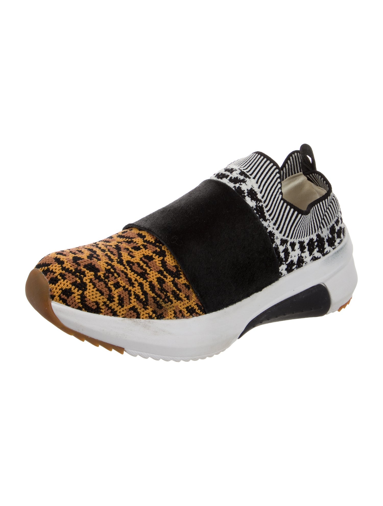 Mark Nason Animal Print Sneakers