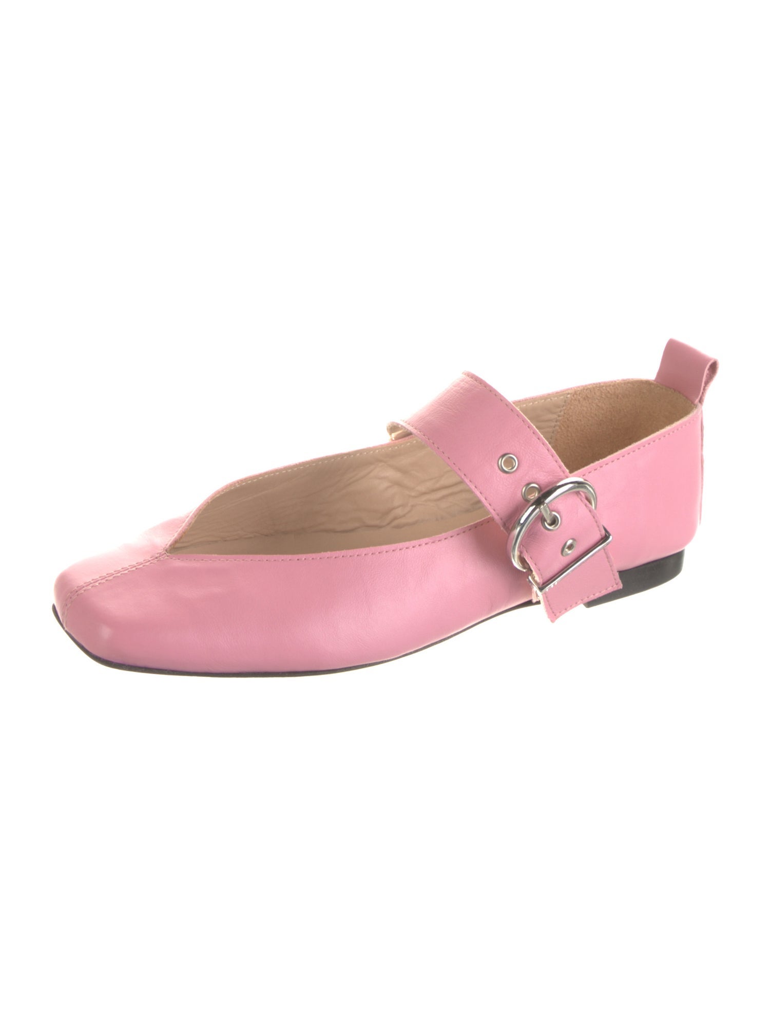 Mr. Larkin Leather Mary Jane Flats