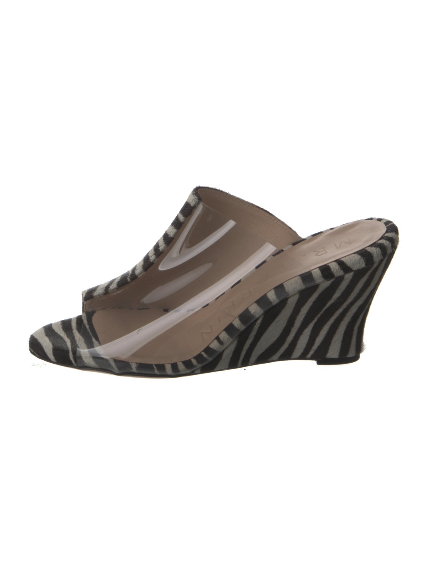 Mr. Larkin Ponyhair Animal Print Mules