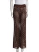 Mr. Larkin Patterned Wide Leg Pants