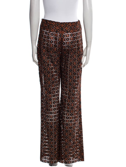 Mr. Larkin Patterned Wide Leg Pants