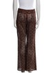 Mr. Larkin Patterned Wide Leg Pants