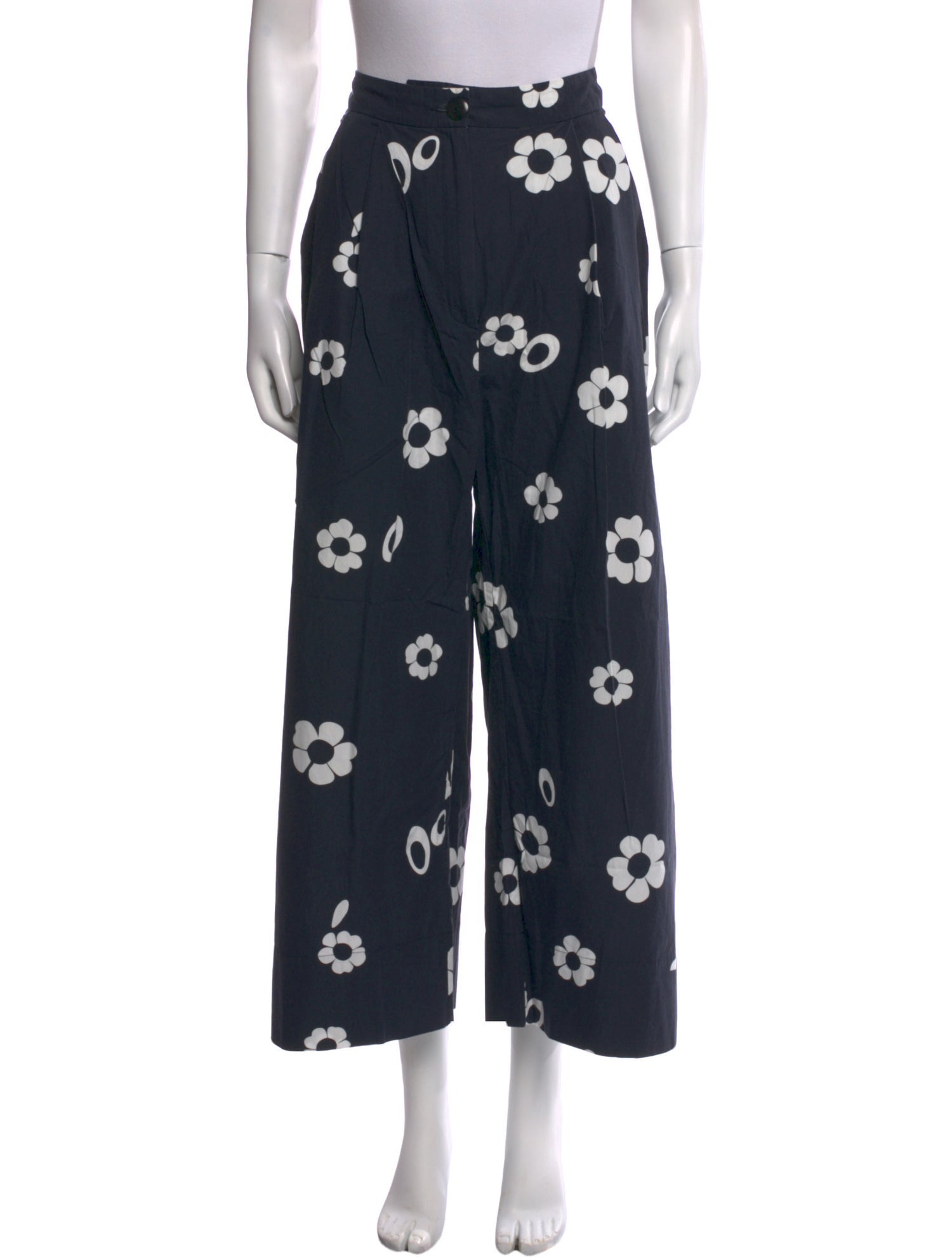 Mr. Larkin Floral Print Wide Leg Pants