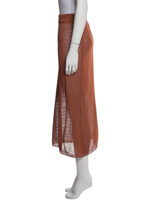 Mr. Larkin Crochet Trim Midi Length Skirt