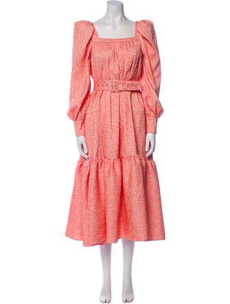 Mr. Larkin Printed Long Dress