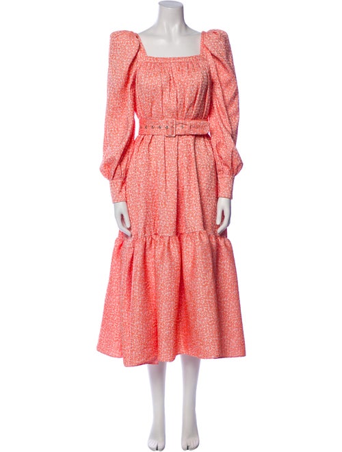 Mr. Larkin Printed Long Dress