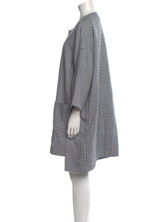 Mr. Larkin Plaid Print Mini Dress