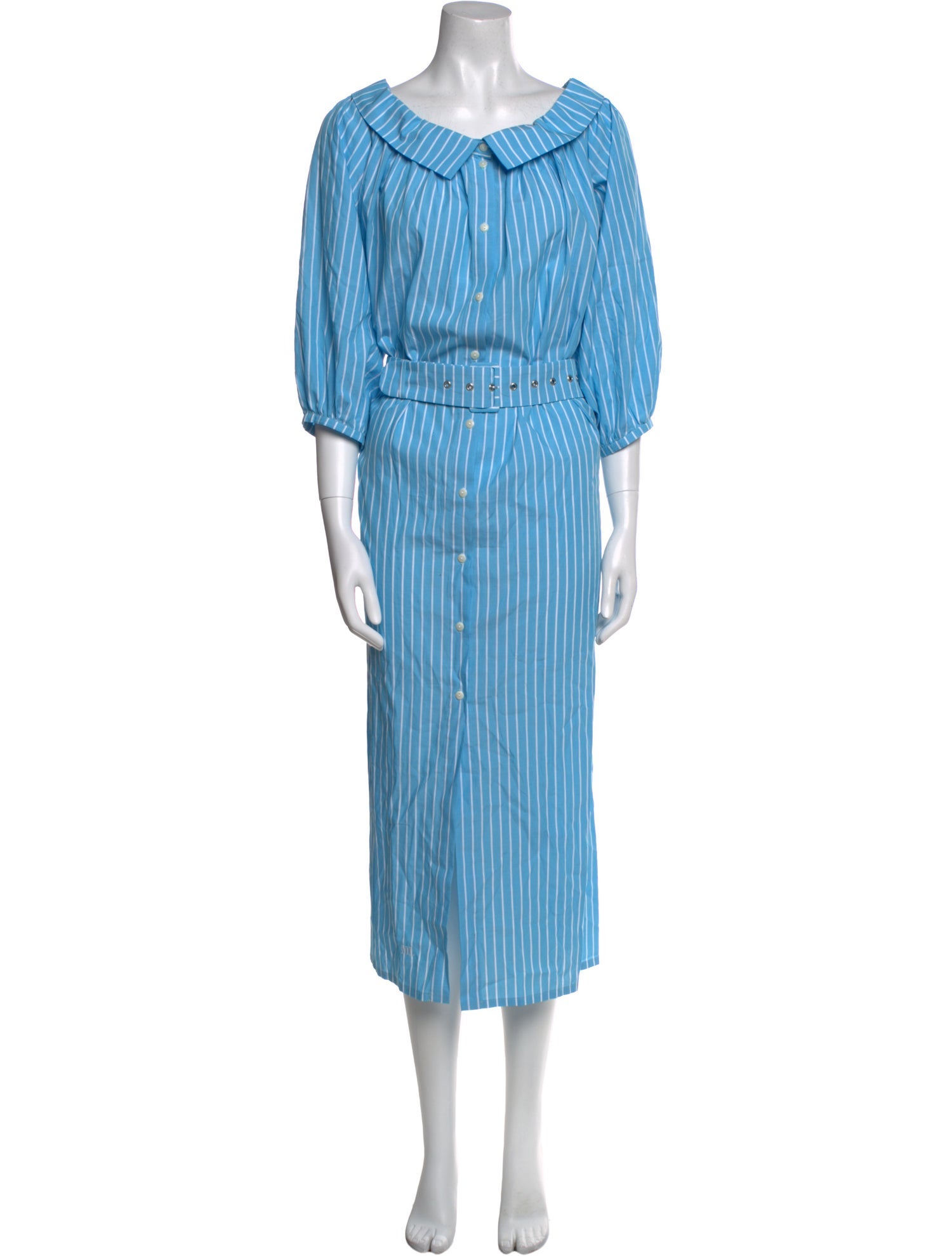 Mr. Larkin Scoop Neck Midi Length Dress