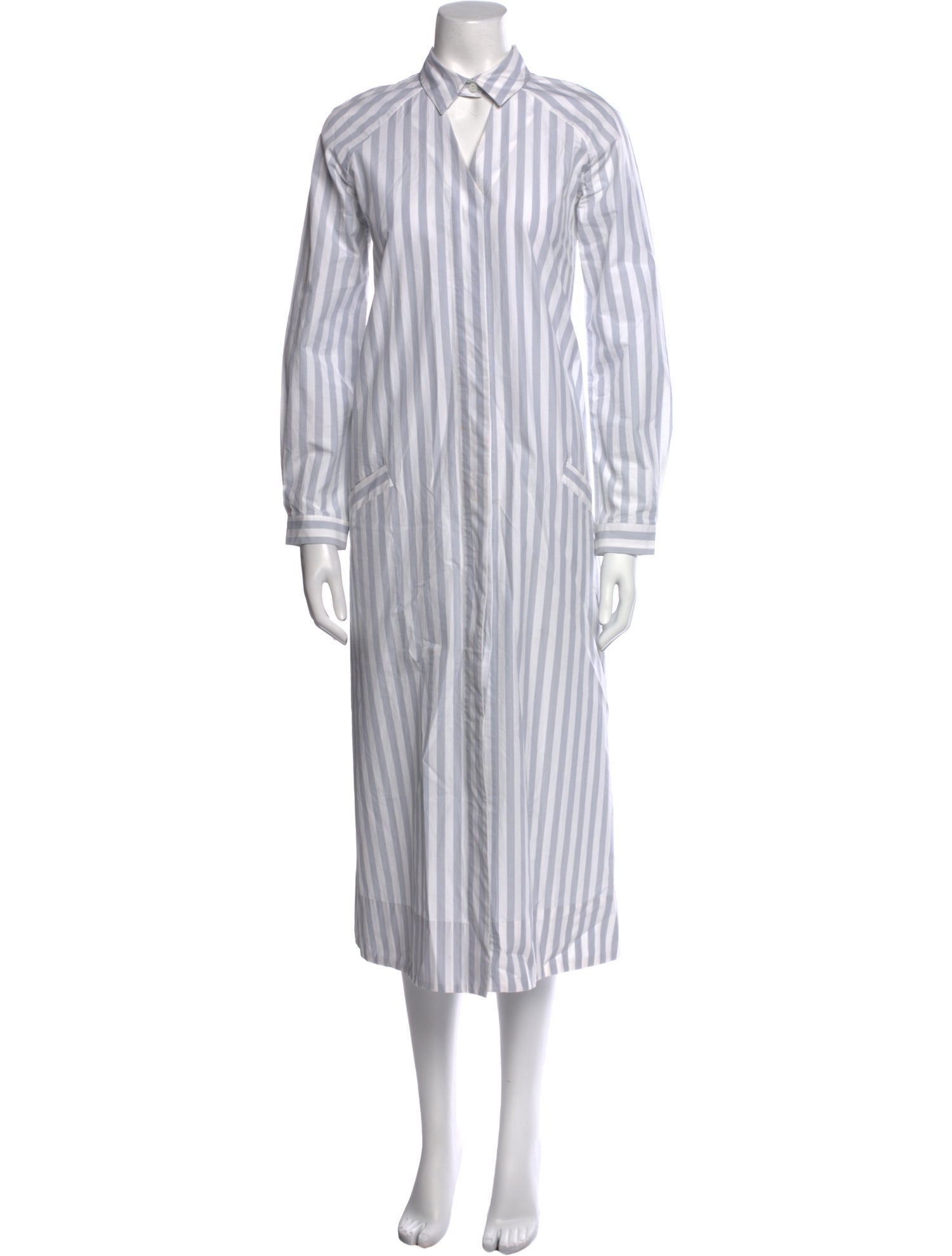 Mr. Larkin Striped Long Dress