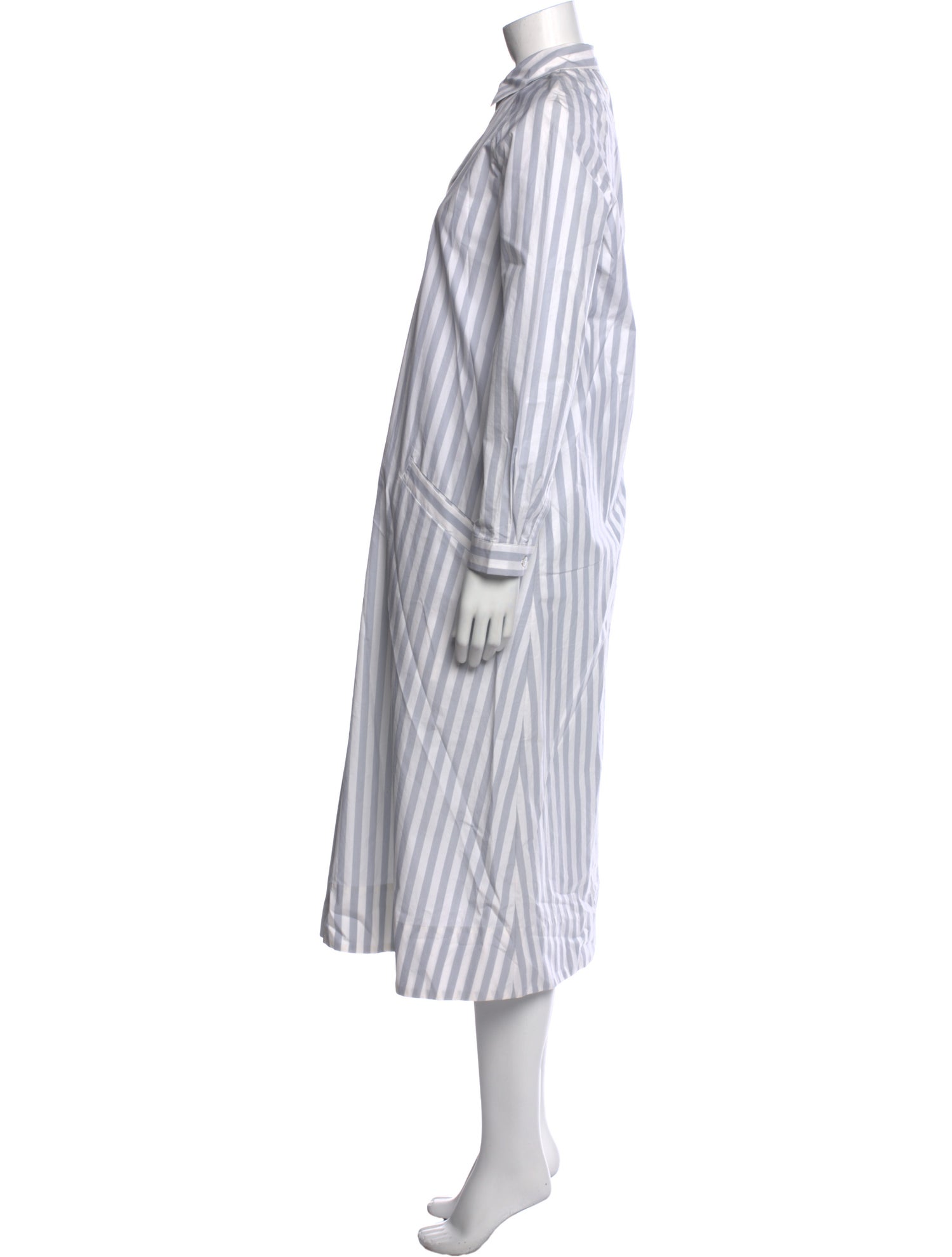 Mr. Larkin Striped Long Dress