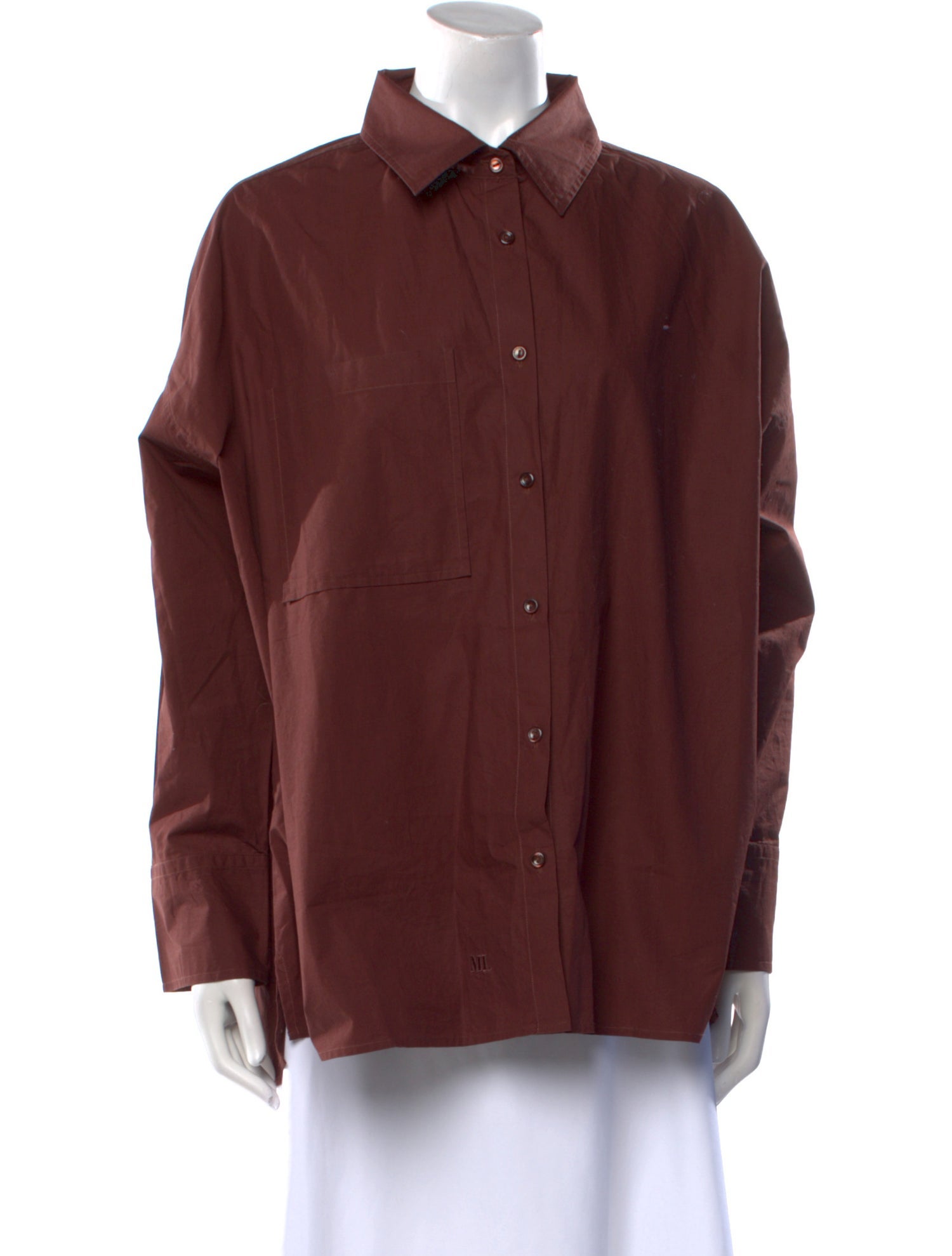 Mr. Larkin Long Sleeve Button-Up Top